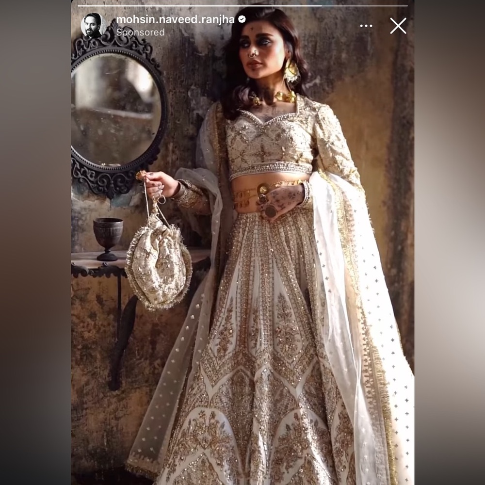 Mohsin bridal lehnga